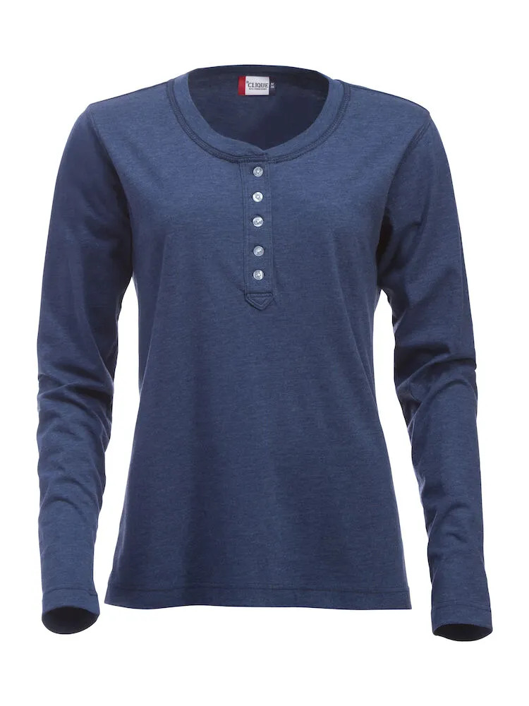 Dames T-shirt lange Mouw Clique Orlando productfoto