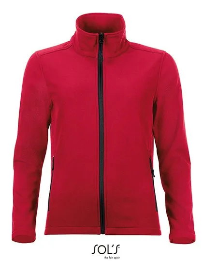 Goedkope Dames Softshell Jas Sols Race 01194 in Goedkope Dames Softshell Jas Sols Race 01194 peper Rood