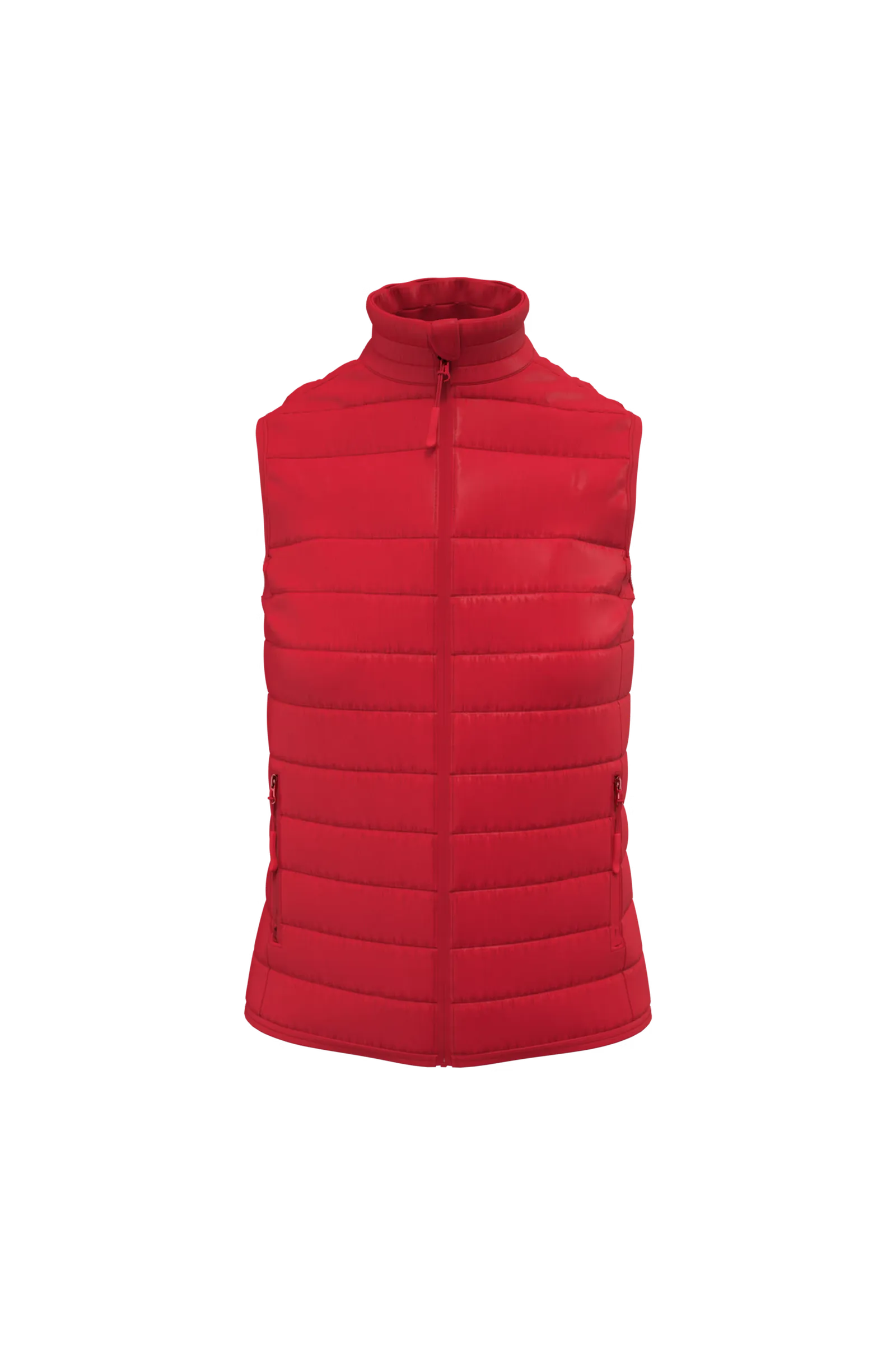 Dames Bodywarmer gewatteerd iDeal Basic Brand IB6173 in Dames Bodywarmer gewatteerd iDeal Basic Brand IB6173 RED
