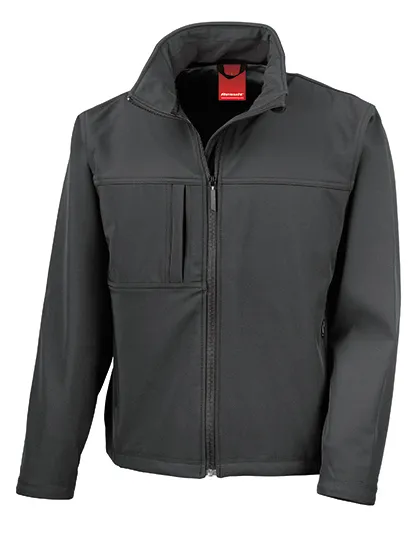 Softshell Heren Jas Result Classic R121M in Softshell Heren Jas Result Classic R121M Black