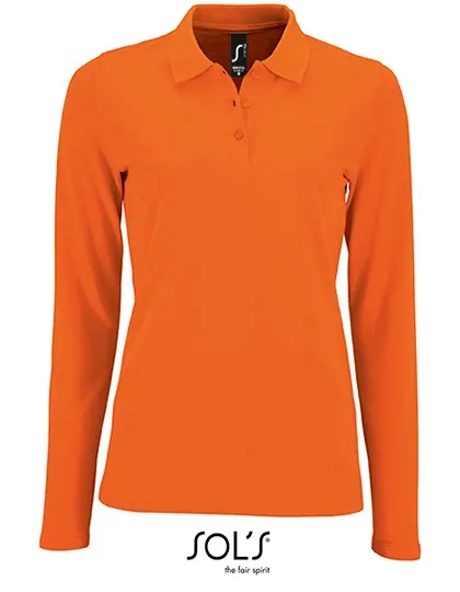 Dames Polo Sols Long-Sleeve Perfect productfoto