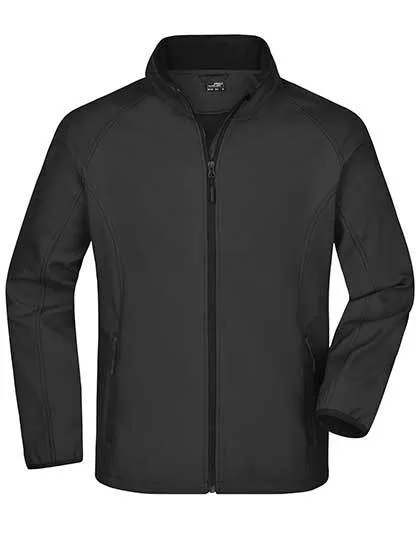 Heren Softshell Jas Promo Daiber JN1130 in Heren Softshell Jas Promo Daiber JN1130 Zwart