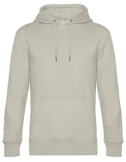 Heren Hooded Sweater B&C KING WU02K in Heren Hoodie B&C KING WU02K Grey Fog