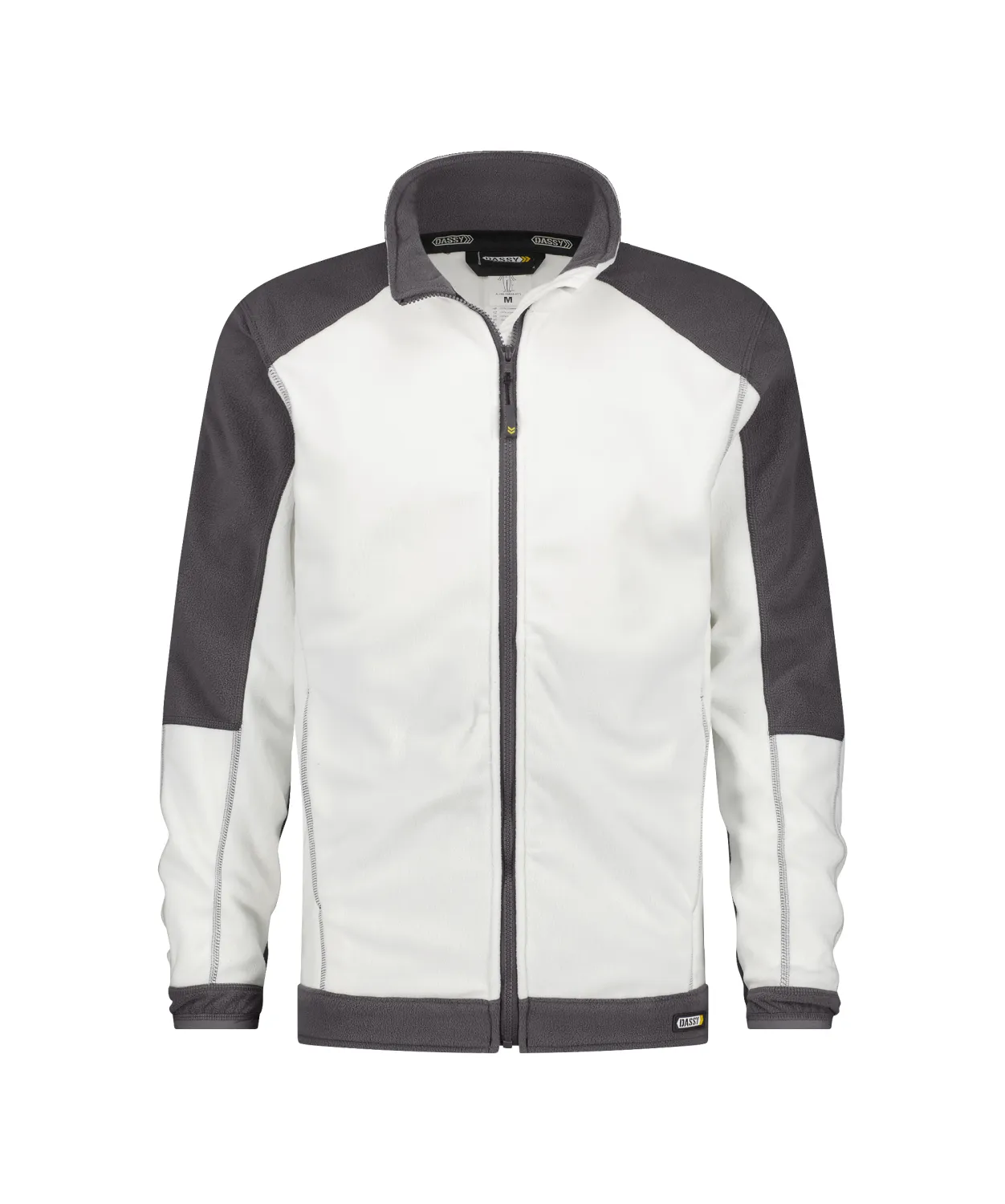 DASSY Fleece Vest Kazan in DASSY Fleece Vest Kazan WIT-CEMENT GRIJS