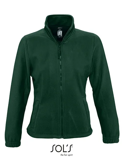 Dames Fleece Vest Sols North 54500 in Dames Fleece Vest Sols North 54500 Fir Green