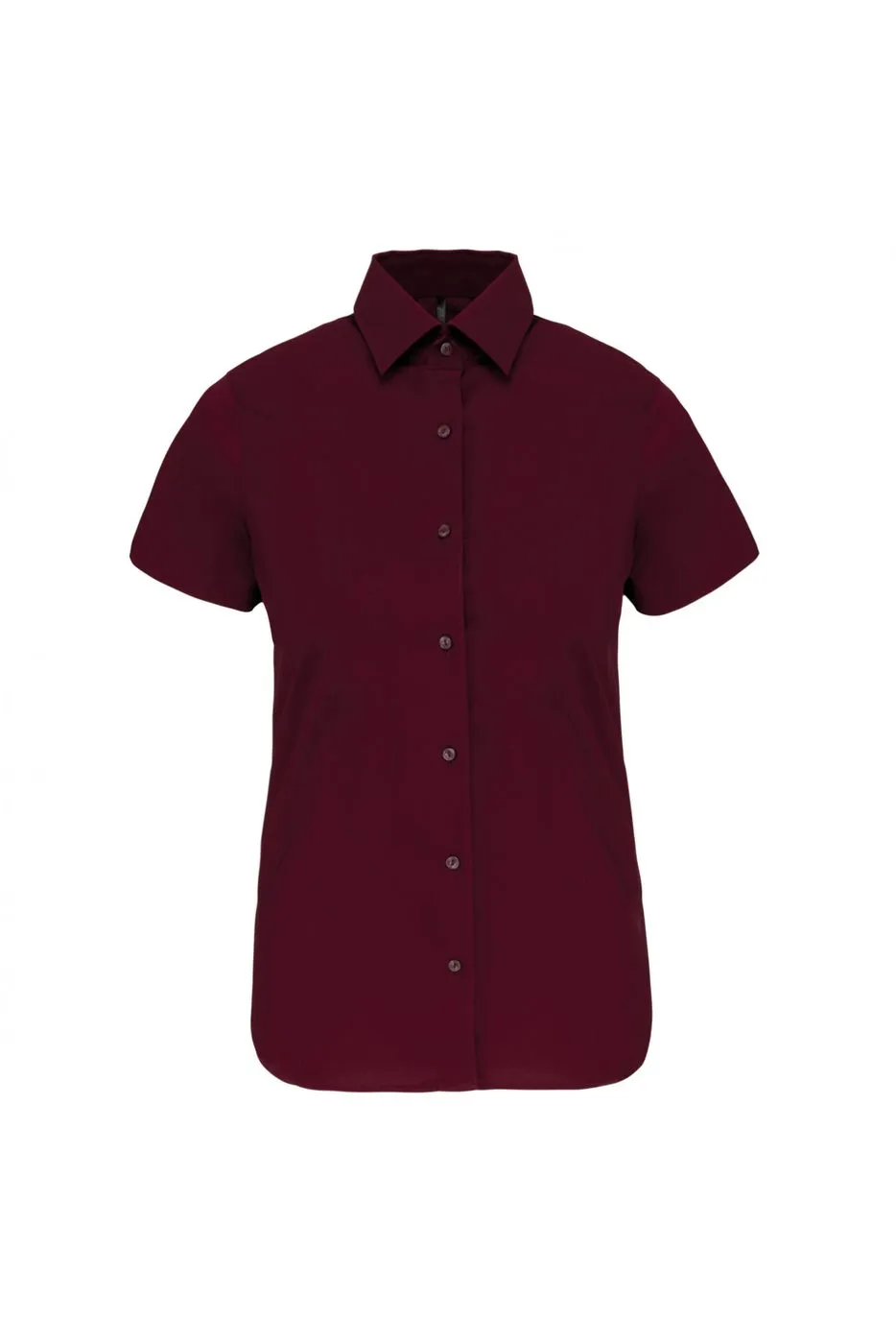 Dames Stretch Blouse korte mouw Kariban K532 productfoto