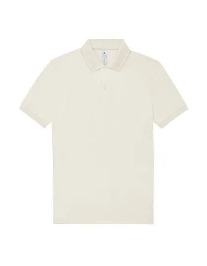 Heren Polo B&C PU424 in Heren Polo B&C PU424 Off White