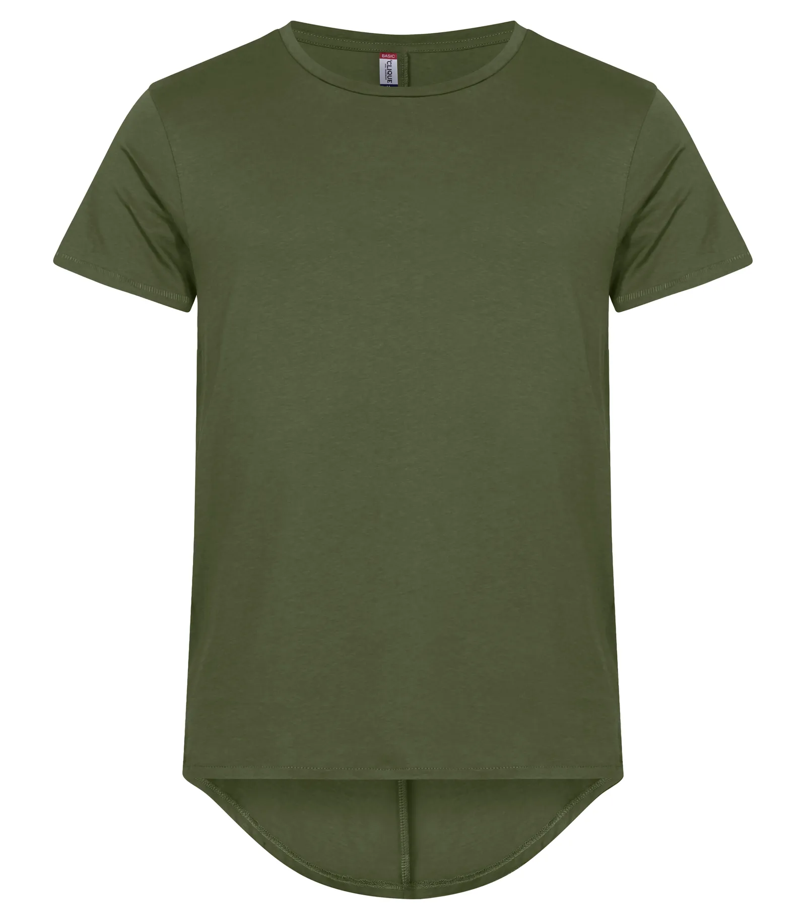Heren T-shirt Clique Brooklyn 029006 in Legergroen