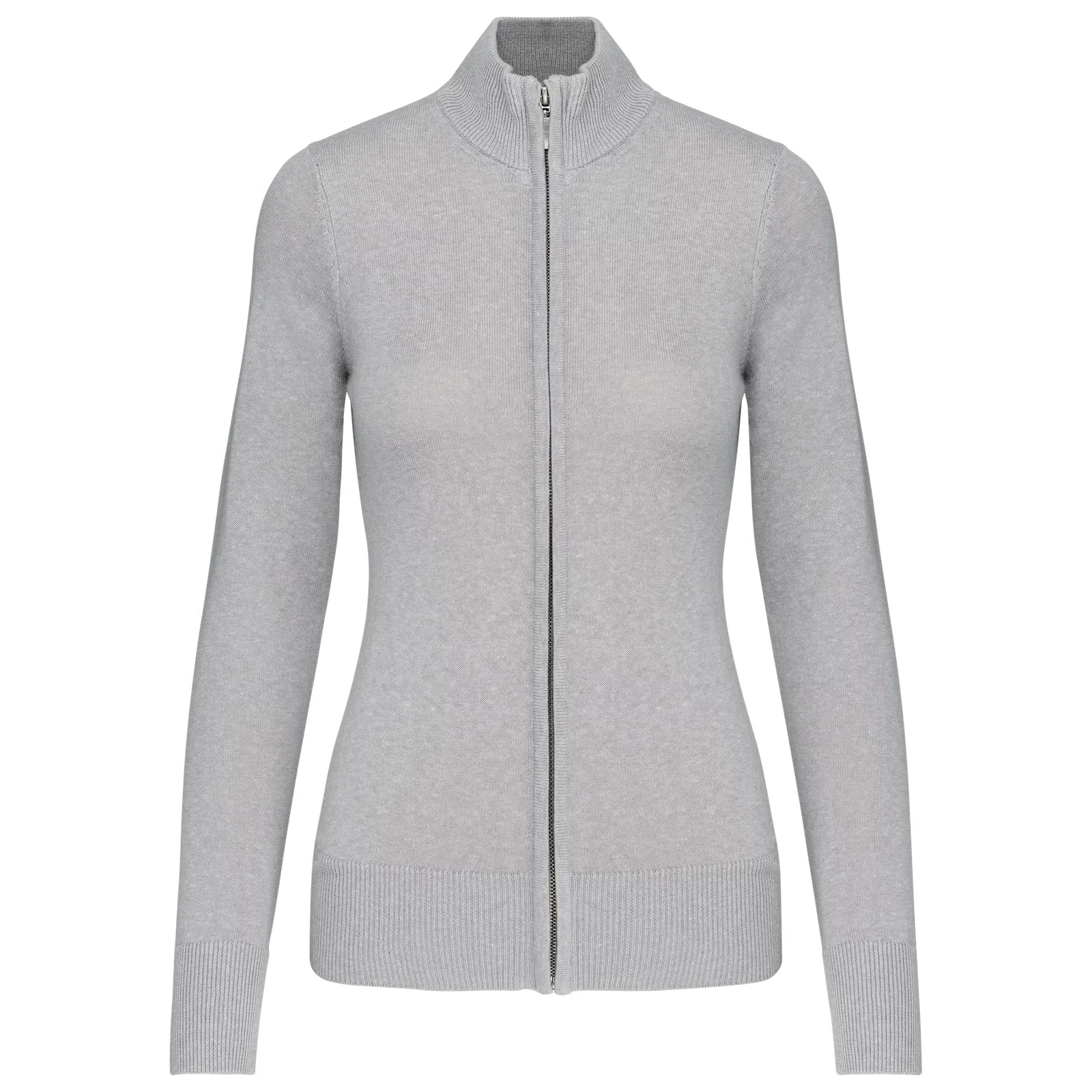Dames Vest Cardigan Kariban K962 in Dames Vest Kariban K962 GREY MELANGE