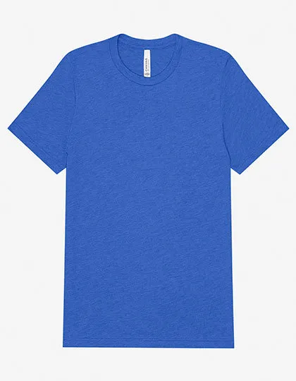Heren T-shirt Bella Triblend Crew Neck 3413 in True Royal Triblend