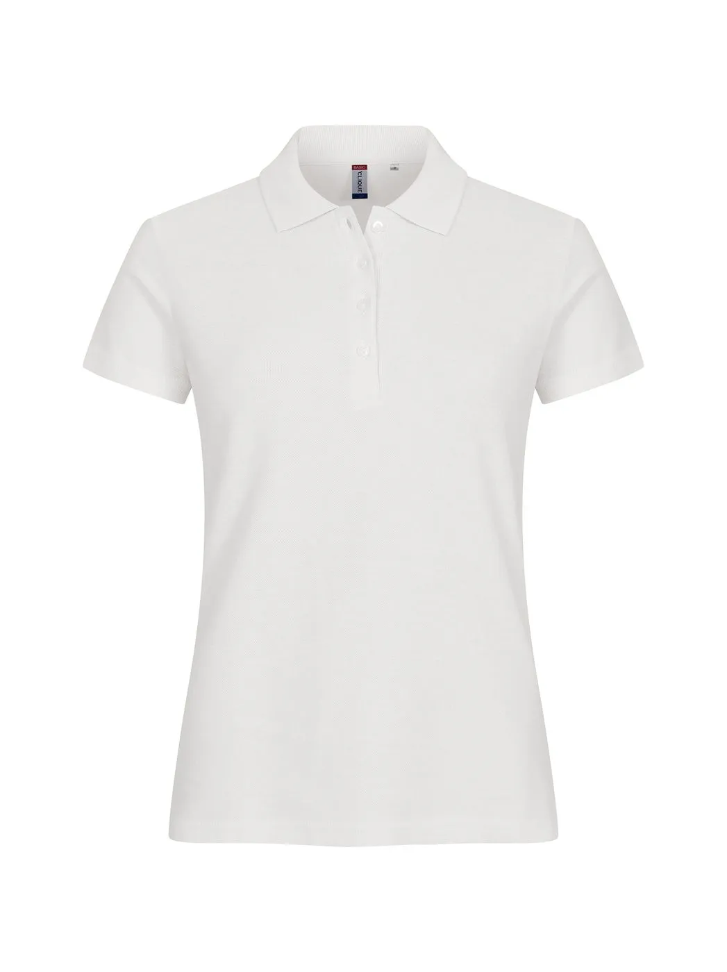 Dames Polo Clique Basic 028231 in Off White