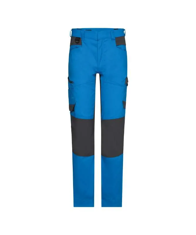 DASSY Werkbroek Helix Next in DASSY Werkbroek Helix Next AZUUR BLAUW-ANTRACIET GRIJS