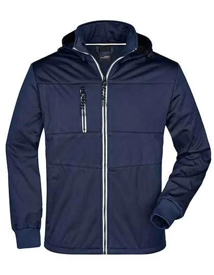 Heren Softshell Jas Daiber Maritime JN1078 productfoto