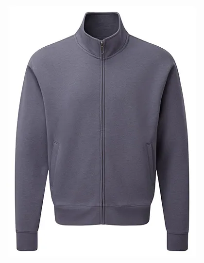 Heren Sweat Jacket Russell R-267M-0 in Heren Sweat Jacket Russell R-267M-0 Convoy Grey