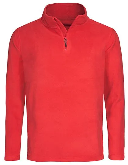 Heren Fleece Sweater Stedman ST5020 in Scarlet Red