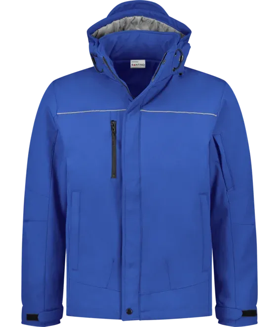 Heren Softshell Jas Santino STOCKHOLM in Heren Softshell Jas Santino STOCKHOLM Royal Blue