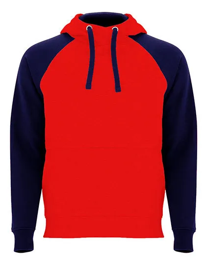 Baseball Hooded Sweater Roly Badet SU1058  in Baseball Hooded Sweater Roly Badet SU1058 Red-Navy Blue