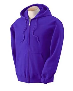 Hoodie Heavy Blend Adult Full Zip Gildan 18600 productfoto
