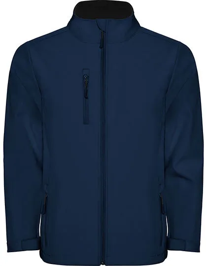 Kinder Softshell Jas Nebraska Roly SS6436 in Kinder Softshell Jas Nebraska Roly SS6436 Navy Blue