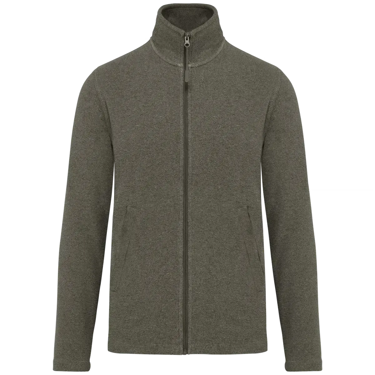 Heren Fleece vest Kariban Falco K911 in Heren Fleece vest Kariban Falco K911 GREEN MARBLE HEATHER