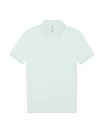 Heren Polo B&C PU424 in Heren Polo B&C PU424 Blush Mint