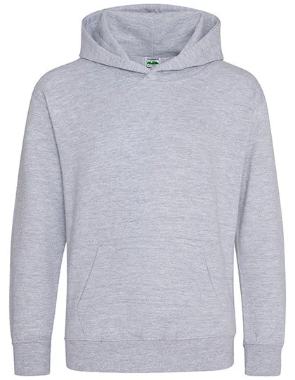 Kinder Hoodie AWDis JH001J in Kinder Hoodie AWDis JH001J Heather Grey