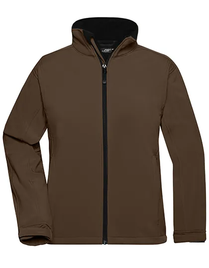 Dames Softshell Jas Daiber JN137 in Dames Softshell Jas Daiber JN137 Bruin