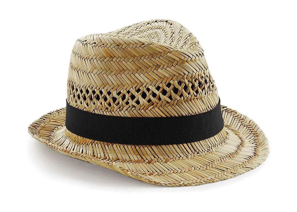 Zomer Hoed Stro Trilby B730 productfoto