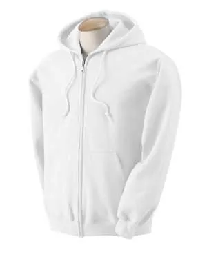 Hoodie Heavy Blend Adult Full Zip Gildan 18600 productfoto