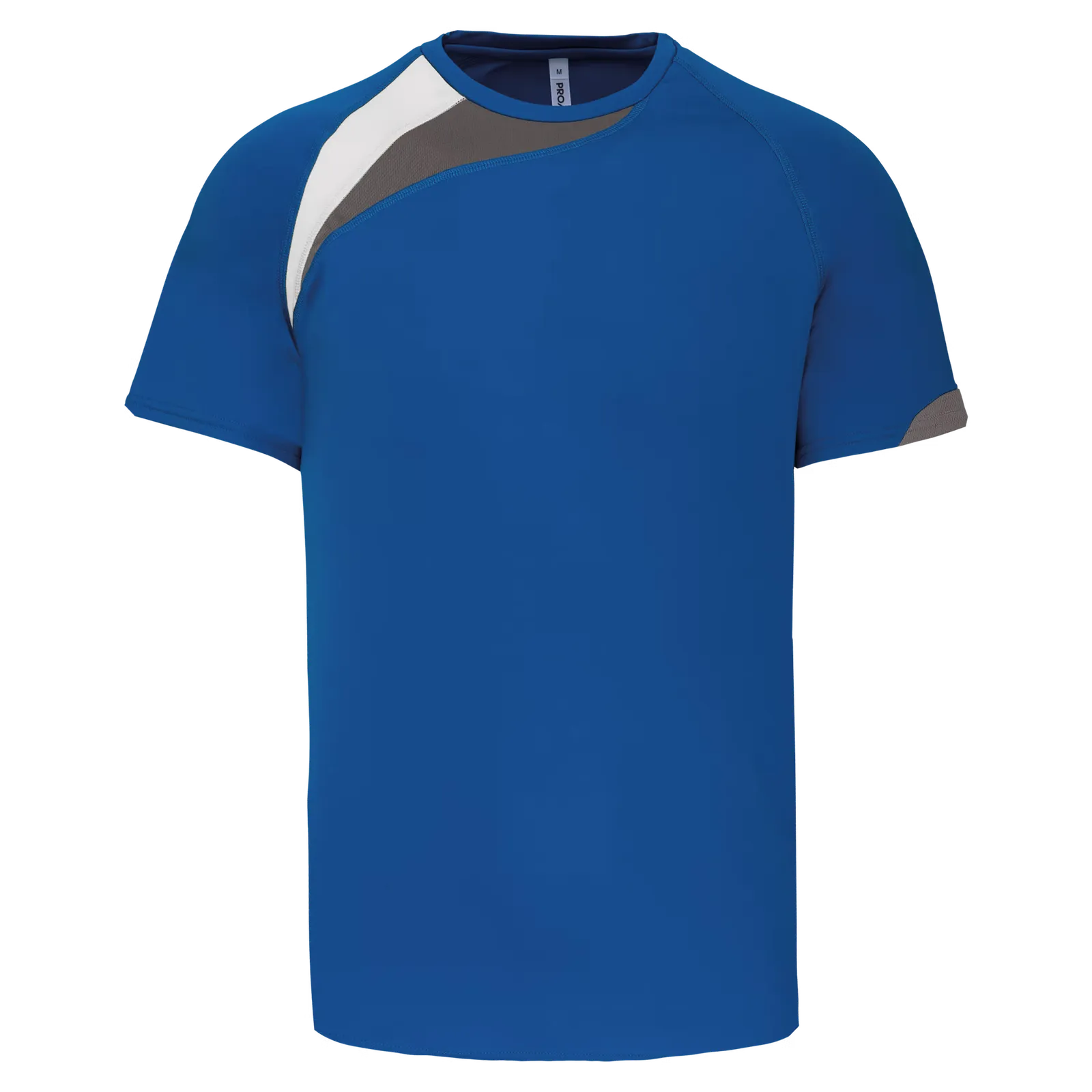Kinder Sportshirt proact PA437 in Kinder Sportshirt proact PA437 - Sporty Royal Blue / White / Storm Grey