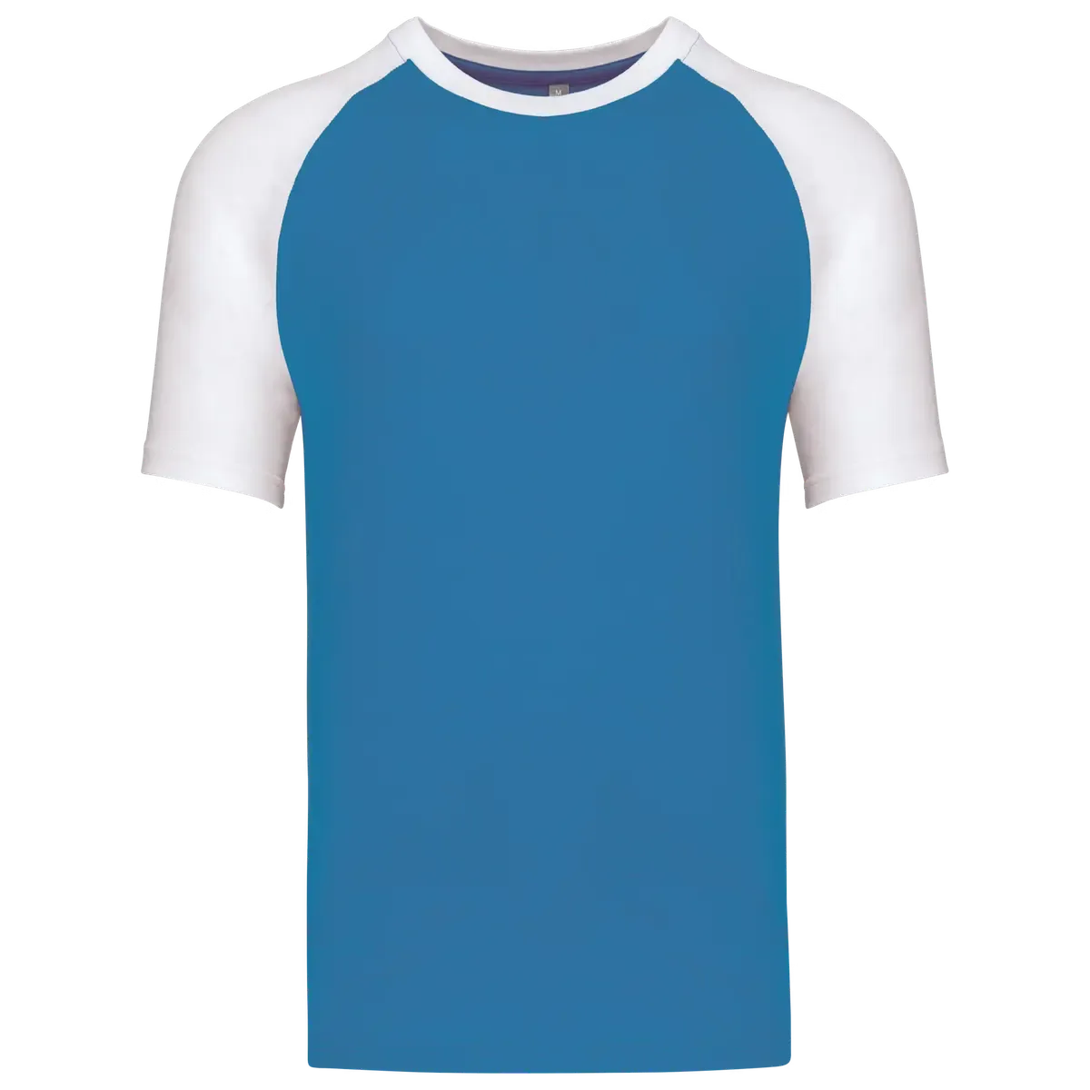 T-shirts Baseball Kariban K330 in T-shirts Baseball Kariban K330 - Aqua Blue / White