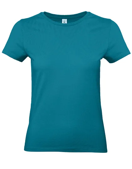 Dames T-shirt B&C E190 TW04T in Dames T-shirt B&C E190 TW04T - Diva Blue