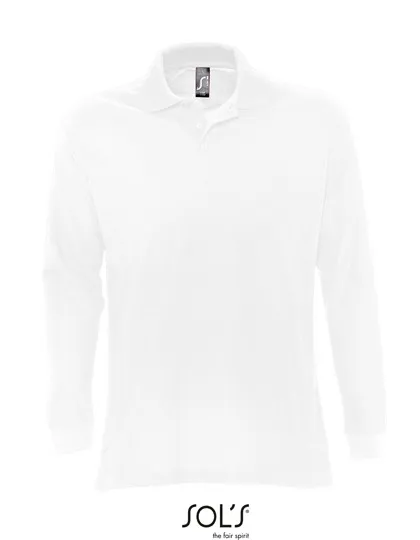 Heren Polo Sols Long Sleeve STAR productfoto
