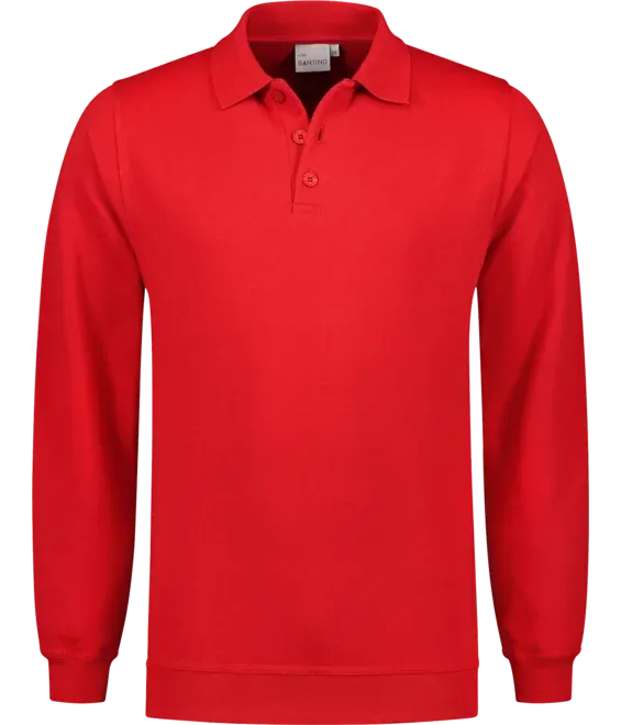 Polo Sweater Santino Robin in Polo Sweater Santino Robin rood