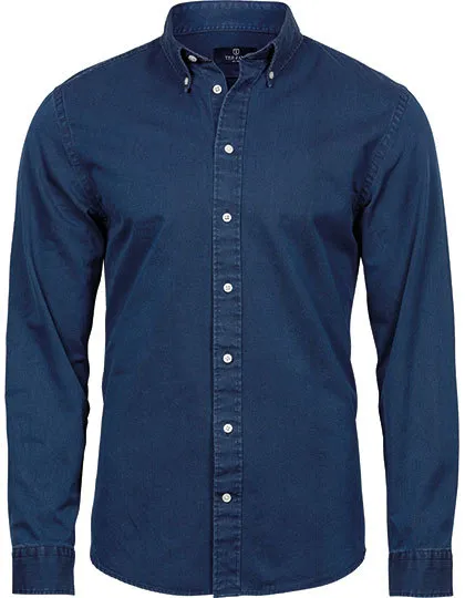 Heren Overhemd Casual Twill Tee Jays 4002 productfoto