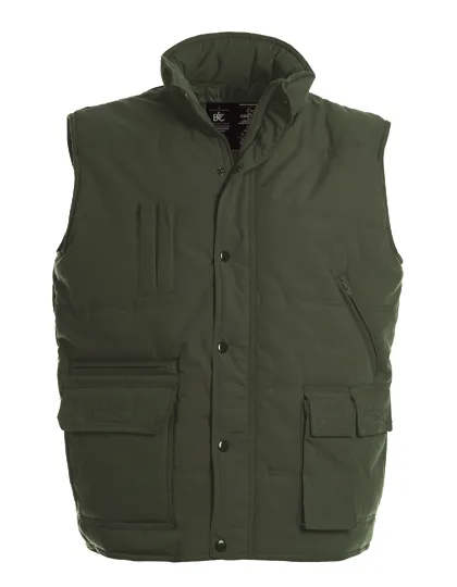 Bodywarmer B&C Explorer JU880 in Bodywarmer B&C Explorer JU880 olive