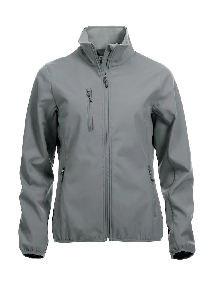 Dames Softshell Jas Clique Basic 020915 in Pistol