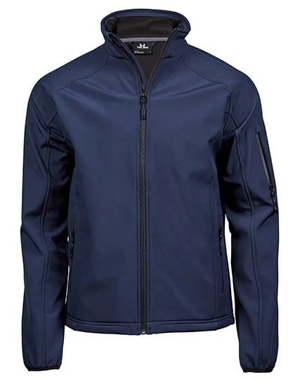 Heren Softshell Jas Tee Jays Lightweight 9510 in Heren Softshell Jas Tee Jays Lightweight 9510 Navy