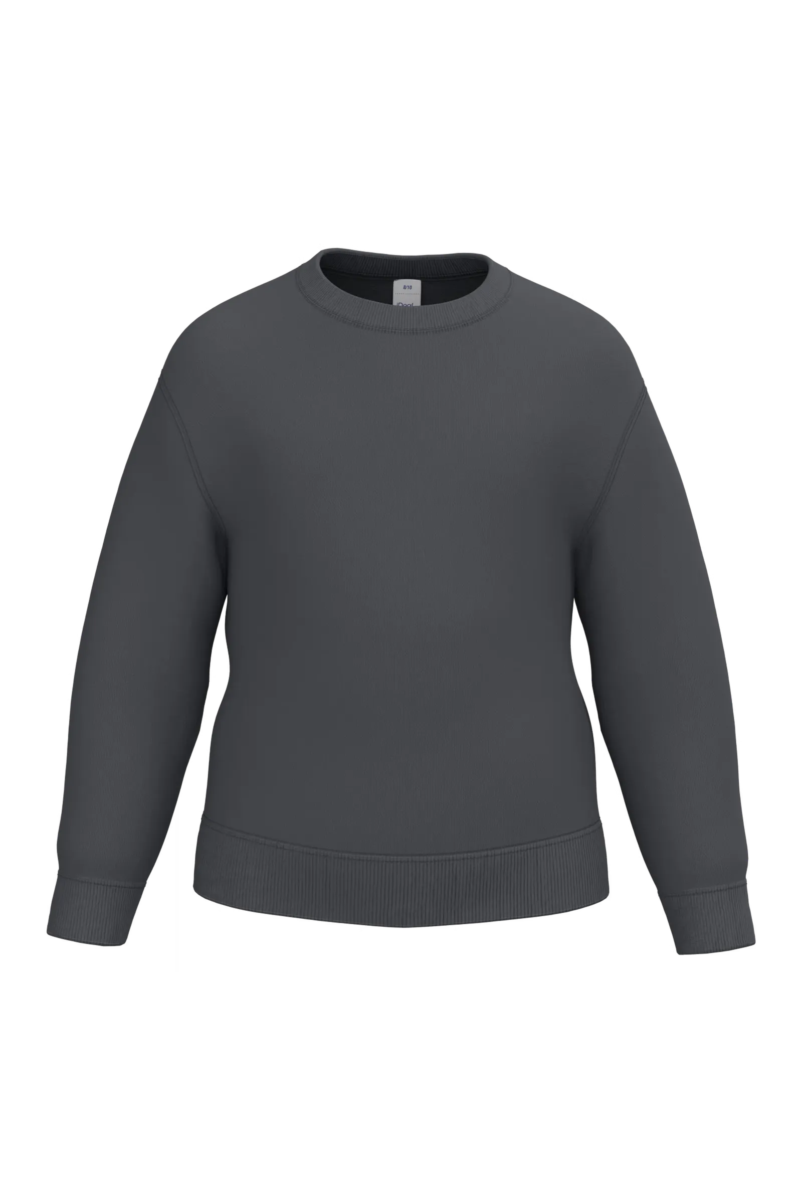 Goedkope Kinder Sweater iDeal Basic Brand IB401 in Goedkope Kinder Sweater iDeal Basic Brand IB401 Dark Grey