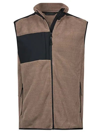 Fleece Heren Bodywarmere Tee Jays 9122 productfoto