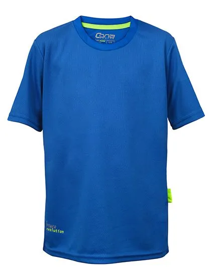 Kinder Sportshirt CONA SPORTS Evolution Tech Tee CSK11 in Kinder Sportshirt CONA SPORTS Evolution Tech Tee CSK11 - Royal Blue