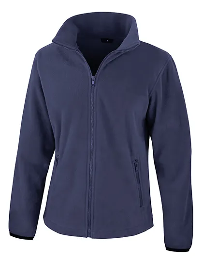 Dames Fleece Vest Result Outdoor R220F in Dames Fleece Vest Result Outdoor R220F Navy