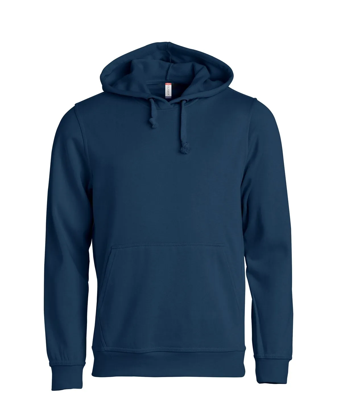 Heren Hoodie Basic Clique 021031 in Heren Hoodie Basic Clique 021031 - Dark Navy
