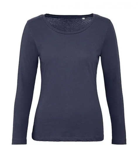 Dames T-shirt Lange Mouw B&C Inspire TW071 productfoto