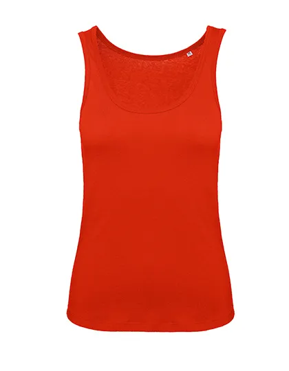 Dames Tanktop B&C Inspire TW073 in Dames Tanktop B&C Inspire TW073 - Fire Red
