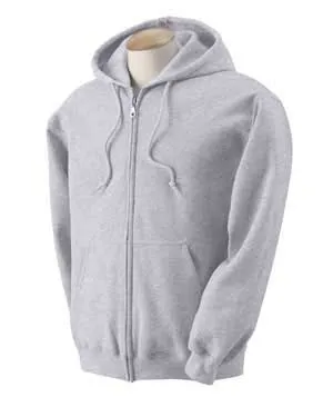 Hoodie Heavy Blend Adult Full Zip Gildan 18600 productfoto