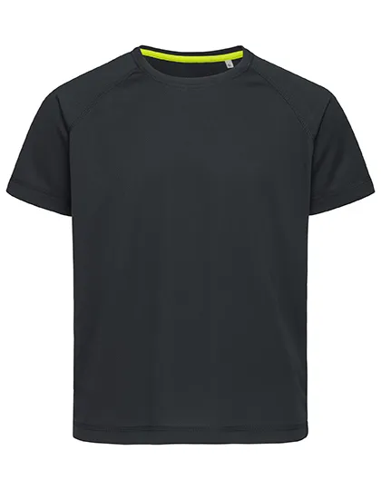 Kinder Sportshirt Stedman ST8570 in Kinder Sportshirt Stedman ST8570 - Black Opal