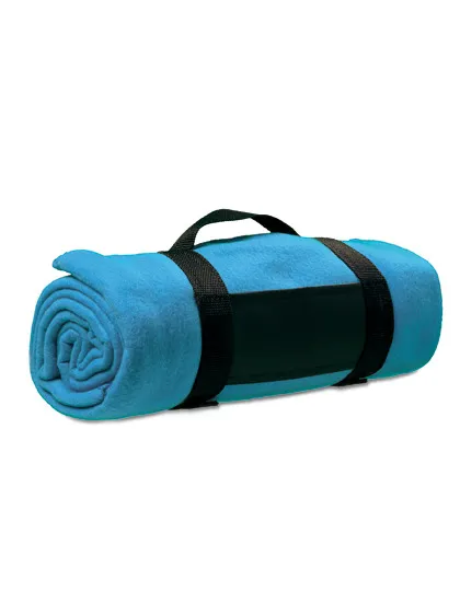 Fleecedeken L-merch Winchester NT1761 in Fleecedeken L-merch Winchester NT1761 Light Blue