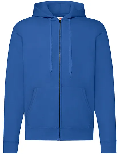 Heren Hoodie Fruit of the loom 62-062-0 Full zip in Hooded sweater Fruit of the loom Full zip royal