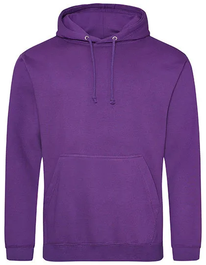 Heren Hoodie College AWDis JH001 in Heren Hoodie College AWDis JH001 Purple